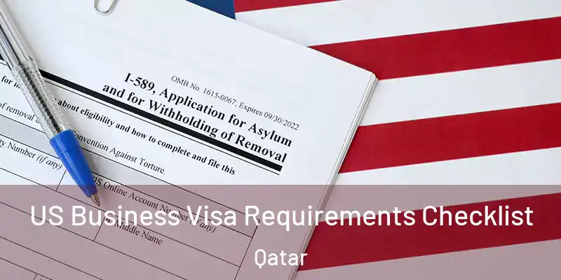  US Business Visa Requirements Checklist Qatar
